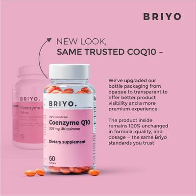 Briyo Coenzyme Q10 200 mg Softgel 60's - Co-Q