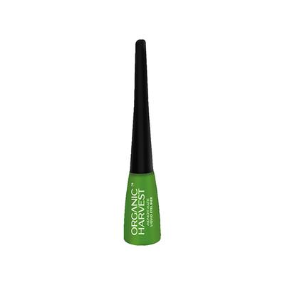Organic Harvest Midnight Matte Liquid Eyeliner,Waterproof and Smudge-Proof, Certified Organic 4.5 ml - Eyeliners