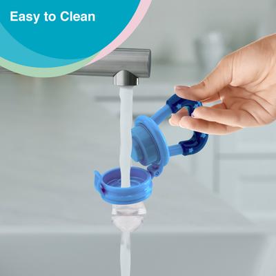 Vega Baby & Mom Silicone Fresh Fruit Feeder Nibbler - Blue 1's - Feeding & Nursing