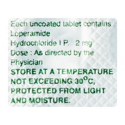 Lopamide 2mg Tablet 10'S - Diarrhoea-Ant