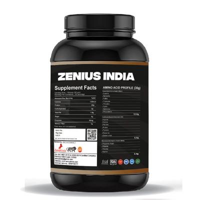 Zenius Whey Protein Powder - Kulfi Flavour 1 kg - Whey Proteins