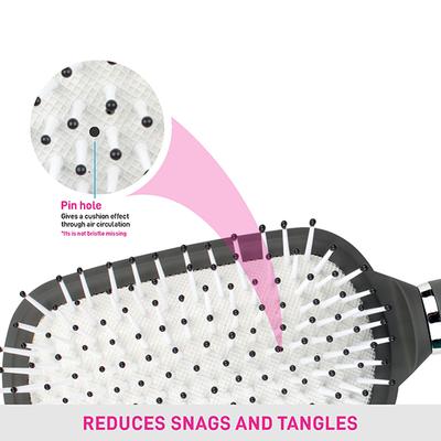 Vega Paddle Brush Grey (E23 - PB) 1's - Hair Brushes