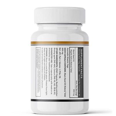 INLIFE Black Seed Oil Capsules 60's - Vital Health