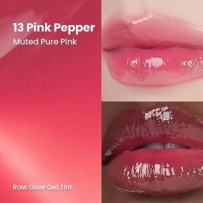 Hince Raw Glow Gel Tint R013 Pink Pepper 4 ml - Lip Stains & Tints