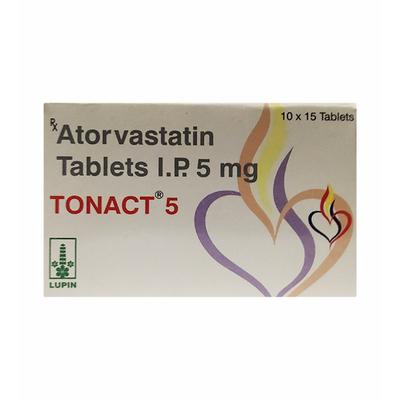 Tonact 5mg Tablet 15'S - High Cholesterol-Dys