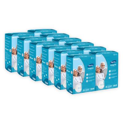 Dignity Magna Adult Diapers - XL (Pack of 12) 120's - Adult Diapers & Pads
