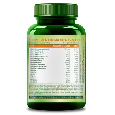 Himalayan Organics Plant Based Multivitamin Vegetarian capsule 60's - Multi-Vitamins