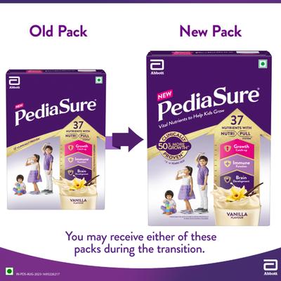 Pediasure Scientifically Designed Nutrition Health Drink Refill - Vanilla Flavour 750 g - Kids Nutrition