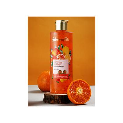 Fabessentials Vitamin C Citrus Fruits Body Wash With Orange Oil, Lemon, Amla & Apricot Seed 250 ml - Shower Gels & Body Wash