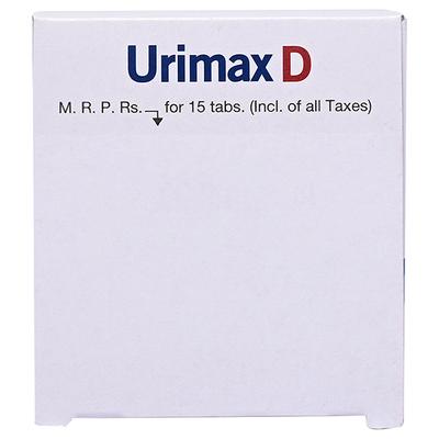 Urimax D Tablet 15'S - Bladder And Prostate Disorders-Dru