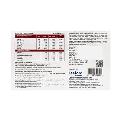 FERIVATE MAX Capsule 10's - Iron Supplement/Anaemia-Vma