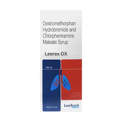 LEEREX DX Syrup 100ml - Cough And Cold-Cou