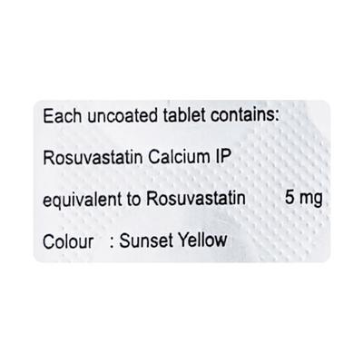 Rozula 5mg Tablet 15'S - High Cholesterol-Dys