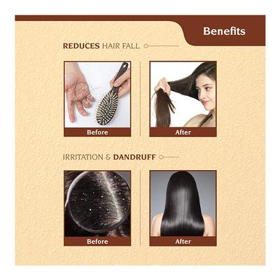 Aryanveda Herbal Shampoo - Neem, Tulsi & Mandookparni 250 ml - Shampoos