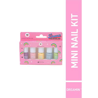 MyGlamm POPxo Makeup Collection -Mini Nail Kit-Dreamin 15 ml - Nail Polish