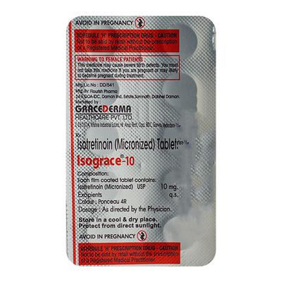 ISOGRACE 10 Tablet 10's - Acne-Acn
