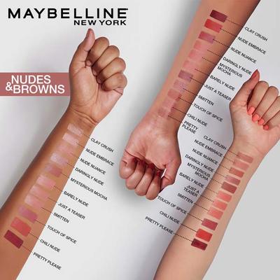 Maybelline New York Color Sensational Creamy Matte Lipstick - Smitten 1's - Lipsticks