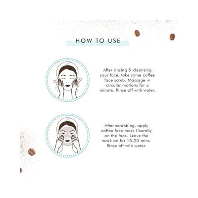 mCaffeine Coffee Skin Refining Kit 200 gm - Face Packs