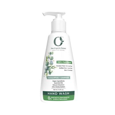The Organic Forest Chemical Free Eucalyptus and Camphor Hand Wash 150 ml - Hand Wash & Soaps