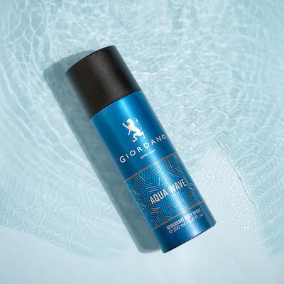 Giordano Aqua Wave Deodorant Spray 200 ml - Men Deodorants/Roll-Ons