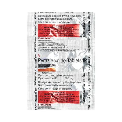 MACROZIDE 500MG TABLET 6'S - Tuberculosis (Tb)-Ant