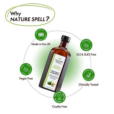 Nature Spell Avocado Hair Oil 150 ml - Hair Oils