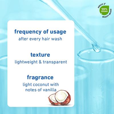 Plum Coconut & Squalane Nutri-Shine Hair Serum - Contains Coconut Oil, Squalene, Almond Oil 75 ml - Hair Serums