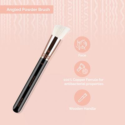 Miss Claire M28 - Angled Powder Brush (Rose Gold) 1's - Face Brush