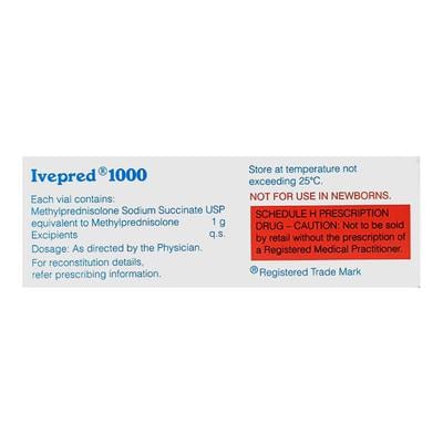 Ivepred 1gm Injection 1's - Hormonal Therapy-Cor
