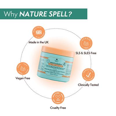 Nature Spell Growth Complex Hair Mask - Sulphate Free 400 ml - Hair Masks & Packs
