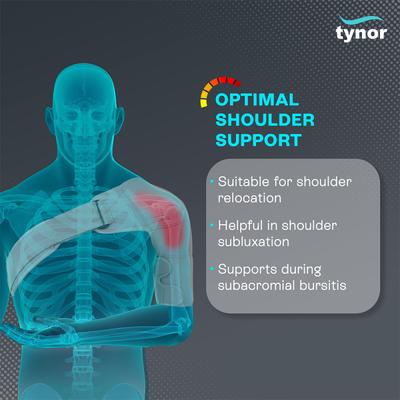 Tynor Shoulder Support (Neoprene) (36 inches - 48 inches) (Special) (J 14) - Neck/Shoulder Supports
