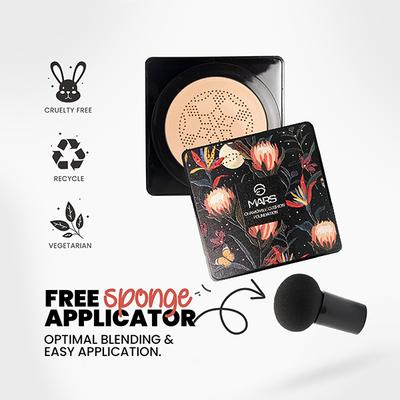 MARS Mushroom Cushion Foundation with Applicator - 01 20 gm - Foundation