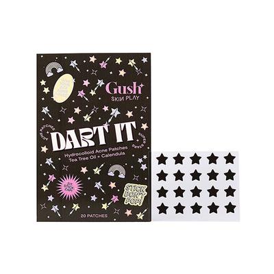 Gush Beauty Dart It Hydrocolloid Pimple Patches For Healing Acne, Zits And Blemishes - Black Star 1's - Masks & Peels