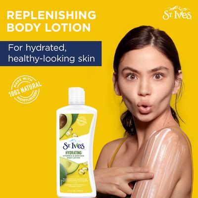 St. Ives Hydrating Vitamin E & Avocado Body Lotion 200 ml - Lotions & Creams