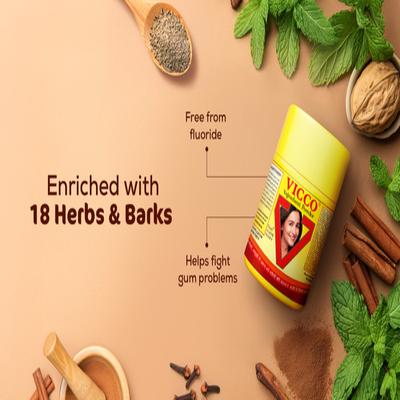 Vicco Vajradanti Ayurvedic Tooth Powder 100 gm - Tooth Powder