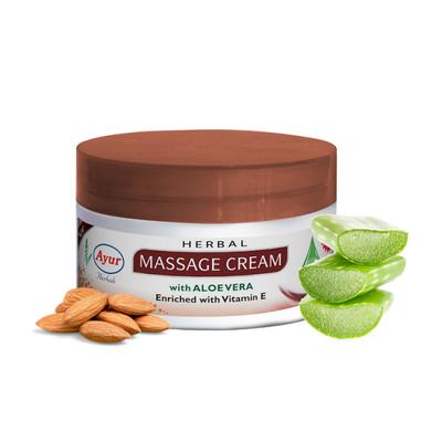 Ayur Herbals Massage Cream 200 ml - Personal Care (Ayush)