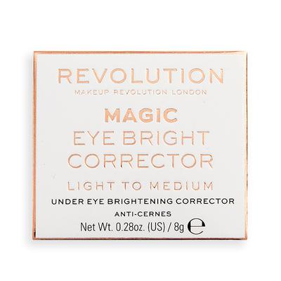 Makeup Revolution Eye Bright Under Eye Corrector Light to Medium 8 gm - Eyeshadow, Bases & Primers