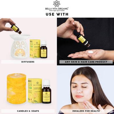 Bella Vita Organic Ylang Ylang Essential Oil 15 ml - Massage Oils