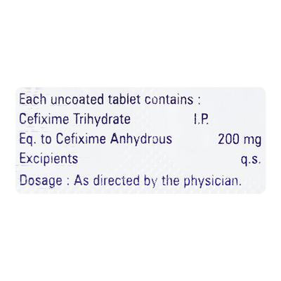 RALICEF 200 Tablet 10's - Bacterial Infections-Cep