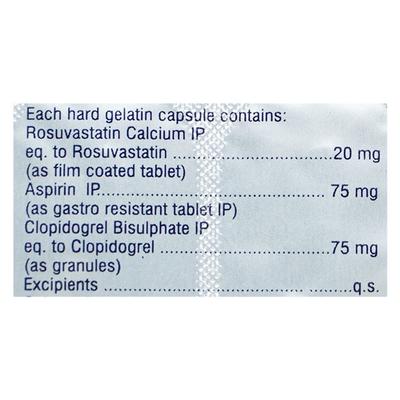 ROSUVOTIN GOLD 20 Capsule 10's - Blood Clot-Ant