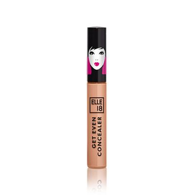 Elle 18 Get Even Concealer, Shell, Buildable Coverage, For Dark spots & Fine Lines 5.4 ml - Concealer