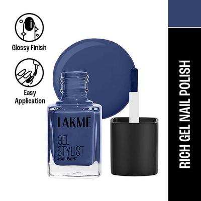 Lakme Absolute Gel Stylist Nail Color96 Bluebells 12 ml - Nail Polish