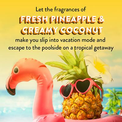 Find Your Happy Place - Poolside Pina Coladas Body Mist Pineapple & Coconut 200 ml - Body Mist/Spray