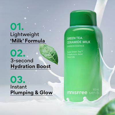 Innisfree Green Tea Ceramide Milky Toner 90 ml - Toners