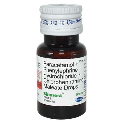 Sinarest Oral Drops 15ml (N) - Cough And Cold-Cou