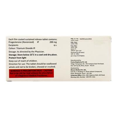 LPS SR 200 Tablet 10's - Hormonal Therapy-Oes