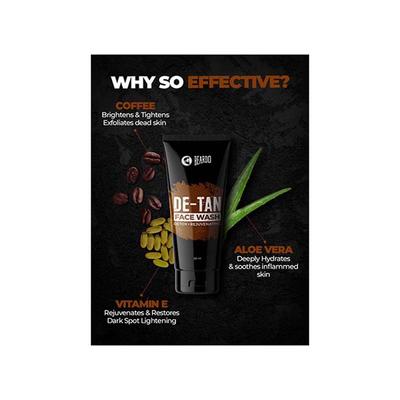 Beardo De-Tan Facewash for Men 50 ml - Face Wash & Cleansers