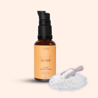 ENN Rice There Brightening Gel Face Wash And Hydrating Serum With Hyaluronic Acid kits 130 ml - Facial Kits