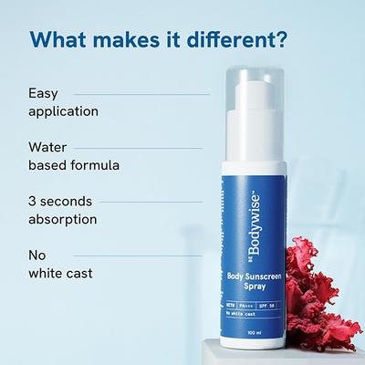 Be Bodywise Body Sunscreen Spray 100 ml - Face Sunscreen