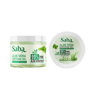 Saba Aloe Veragel Enriched with Vitamin E Hair and Face Treatment 260 gm - Face Gels